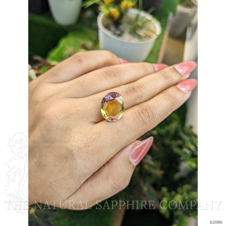 9.34 Ct. Ametrine from Ceylon (Sri Lanka)