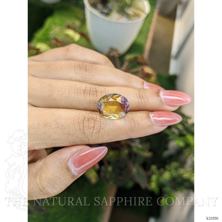 9.34 Ct. Ametrine from Ceylon (Sri Lanka)