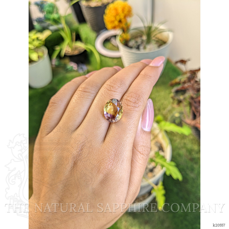 7.47 Ct. Ametrine from Ceylon (Sri Lanka)