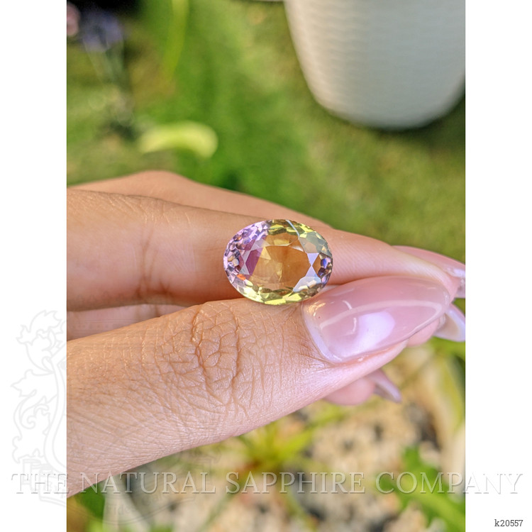7.47 Ct. Ametrine from Ceylon (Sri Lanka)