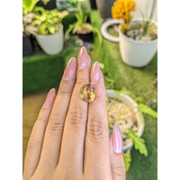 6.42 Ct. Ametrine from Ceylon (Sri Lanka) Life Style