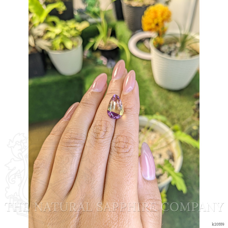 6.43 Ct. Ametrine from Ceylon (Sri Lanka)