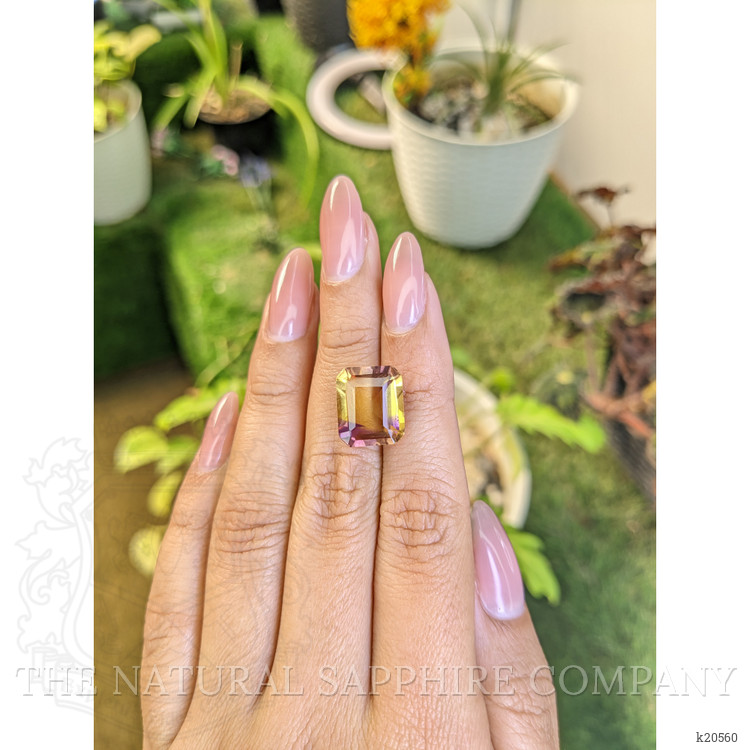 7.53 Ct. Ametrine from Ceylon (Sri Lanka)