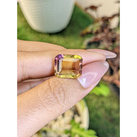 7.53 Ct. Ametrine from Ceylon (Sri Lanka) Life Style