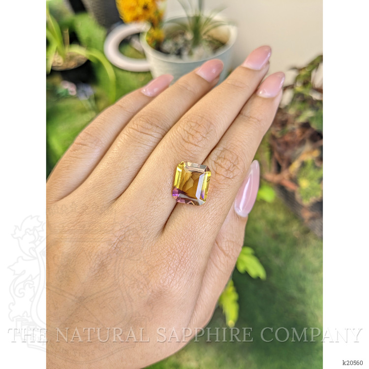 7.53 Ct. Ametrine from Ceylon (Sri Lanka)