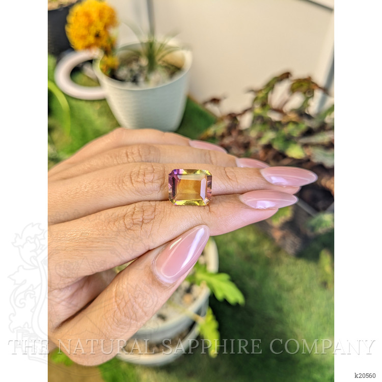 7.53 Ct. Ametrine from Ceylon (Sri Lanka)