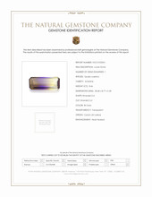 8.46 Ct. Bi Color Ametrine from Ceylon (Sri Lanka) Scan Report