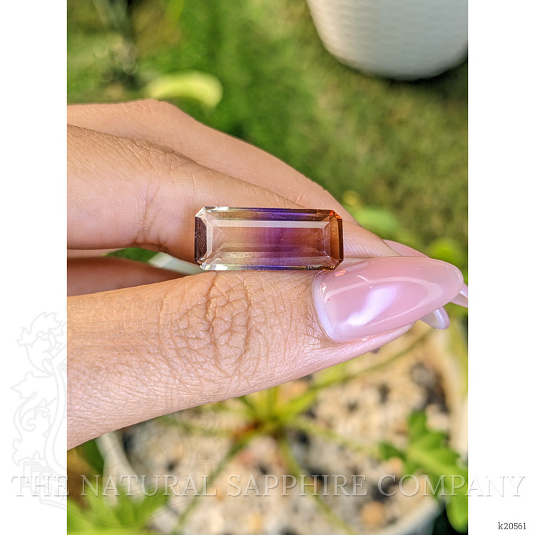 8.46 Ct. Ametrine from Ceylon (Sri Lanka)