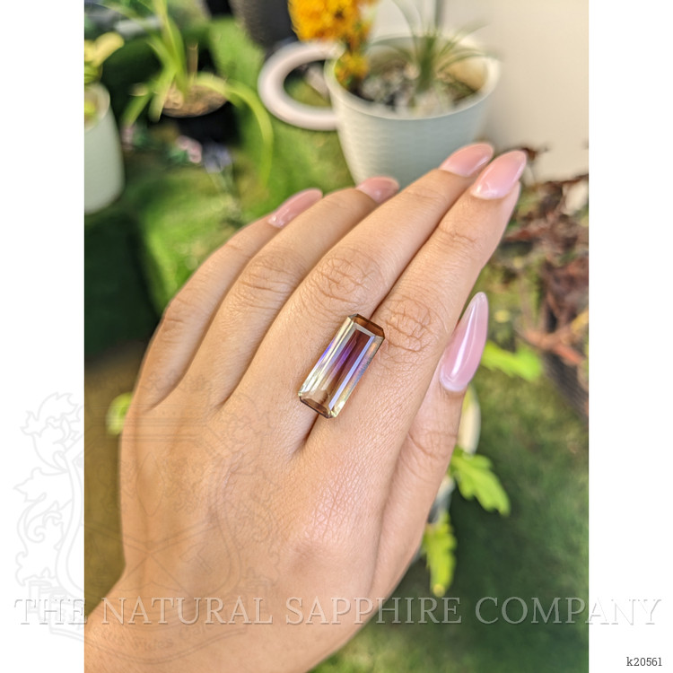 8.46 Ct. Ametrine from Ceylon (Sri Lanka)