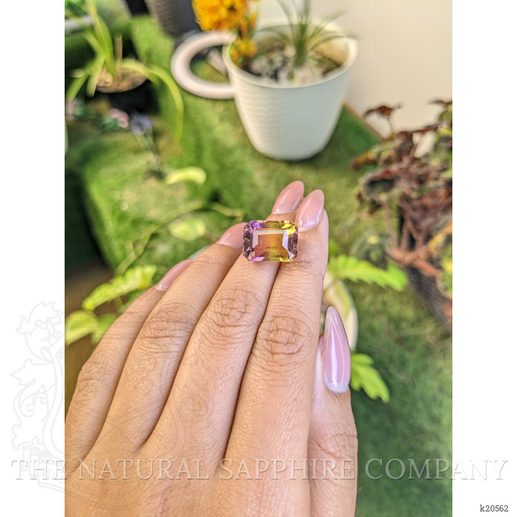 13.19 Ct. Ametrine from Ceylon (Sri Lanka)