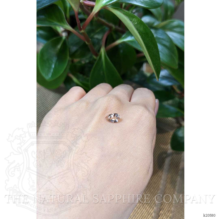 0.96 Ct. Morganite from Brazil