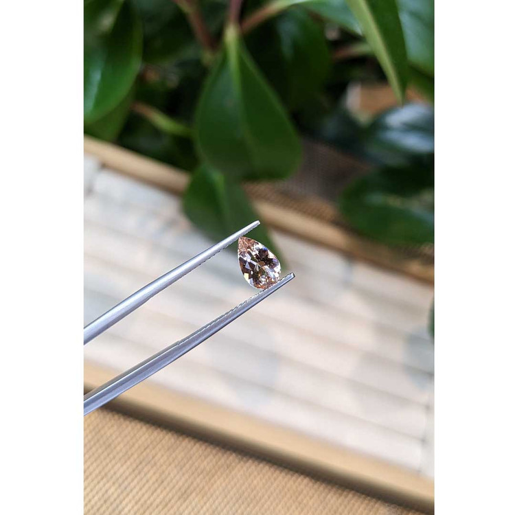 0.96 Ct. Morganite from Brazil