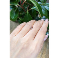 0.96 Ct. Morganite from Brazil Life Style