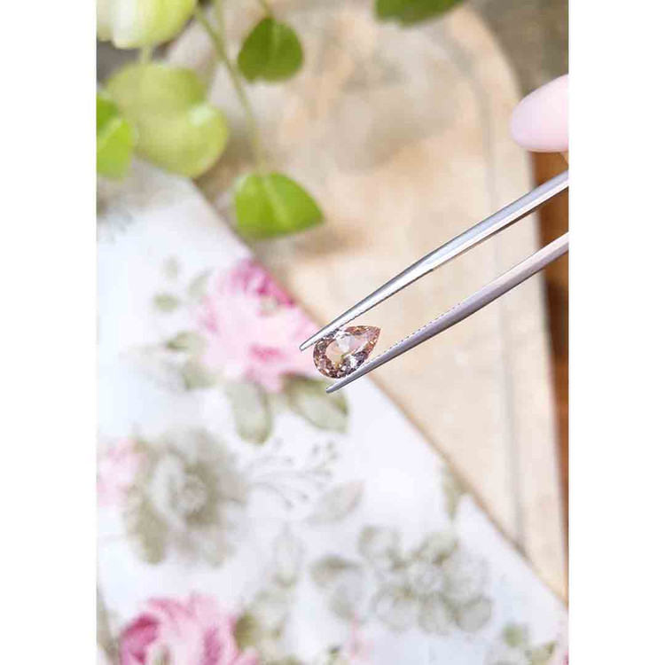 1.23 Ct. Morganite from Brazil