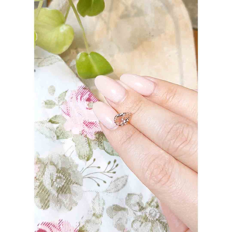 1.23 Ct. Morganite from Brazil