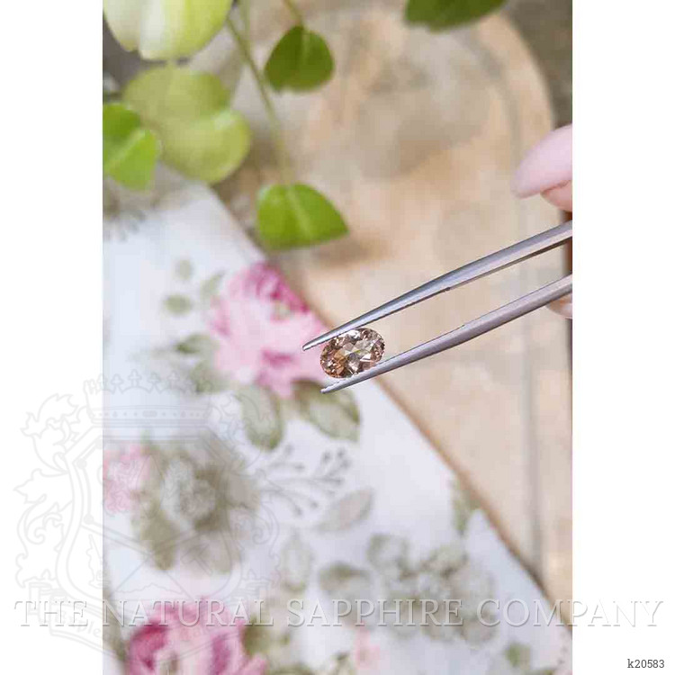 1.22 Ct. Morganite from Brazil