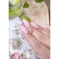 1.22 Ct. Morganite from Brazil Life Style