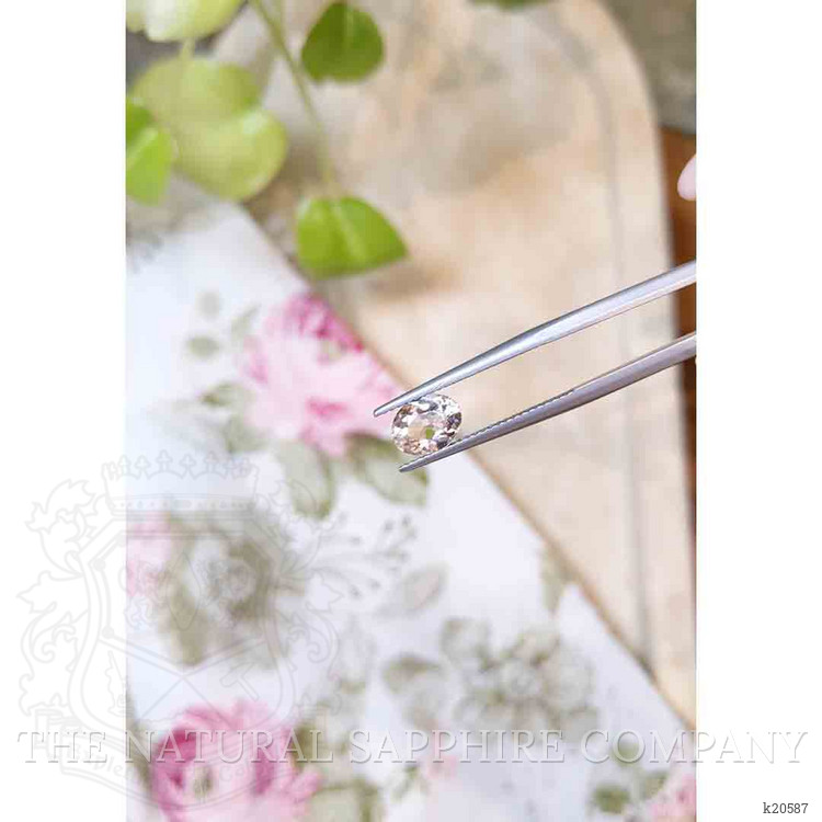 1.22 Ct. Morganite from Brazil