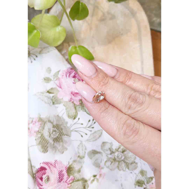 1.23 Ct. Morganite from Brazil