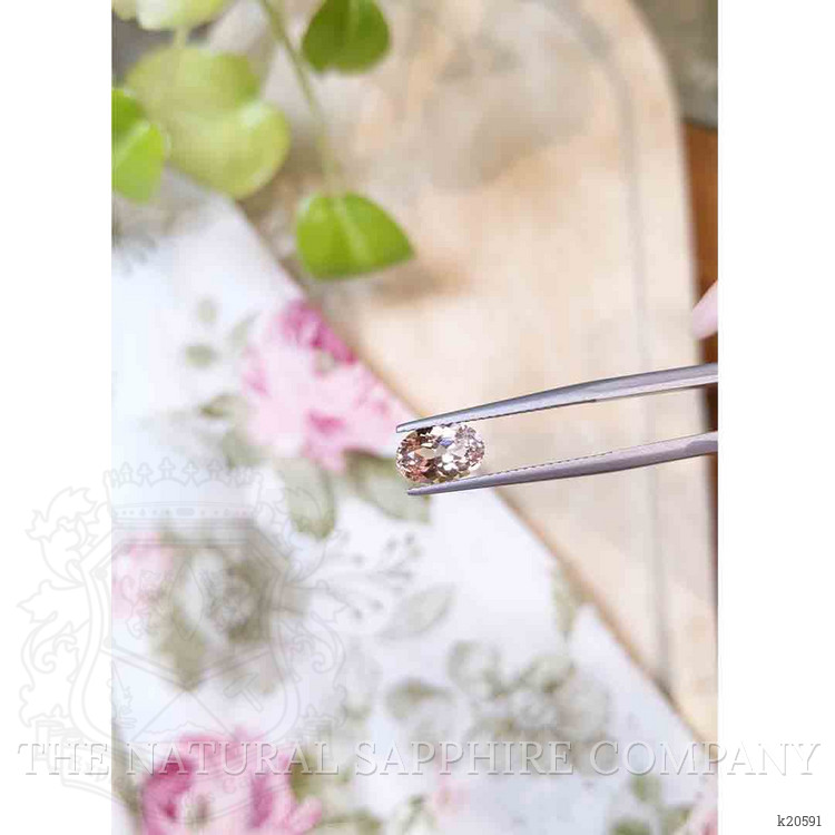 1.43 Ct. Morganite from Brazil