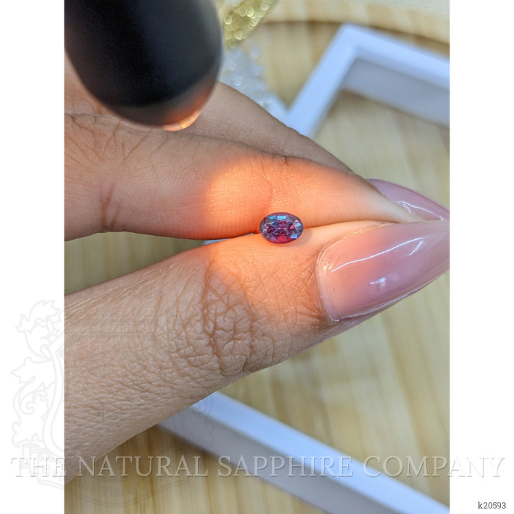 0.50 Ct. Alexandrite from Ceylon (Sri Lanka)