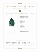 0.63 Ct. Alexandrite from Brazil Scan Report