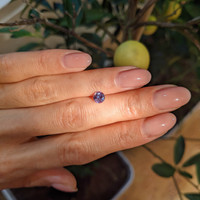 0.70 Ct. Alexandrite from Brazil Life Style