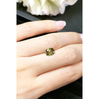 1.44 Ct. Demantoid Garnet from Madagascar Life Style