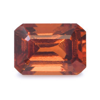 1.27 Ct.Tw. Emerald Cut Hessonite Garnet