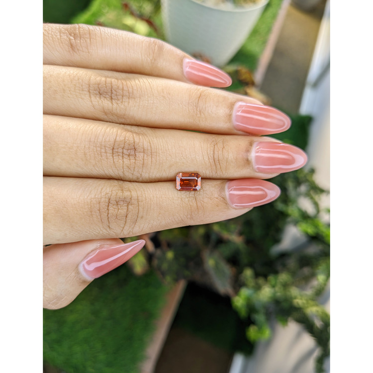 1.27 Ct. Hessonite Garnet from Madagascar