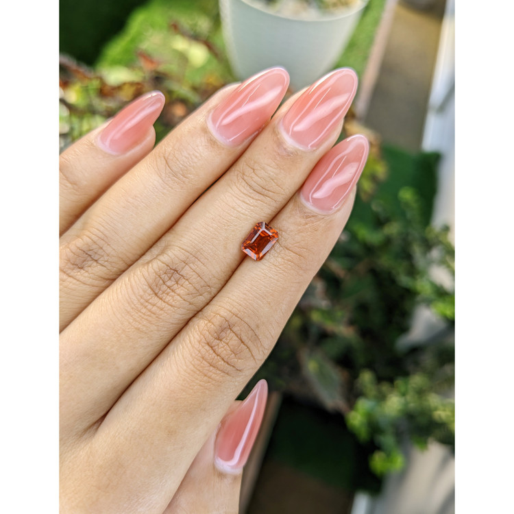 1.27 Ct. Hessonite Garnet from Madagascar