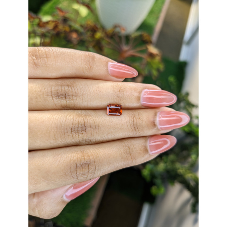 1.27 Ct. Hessonite Garnet from Madagascar