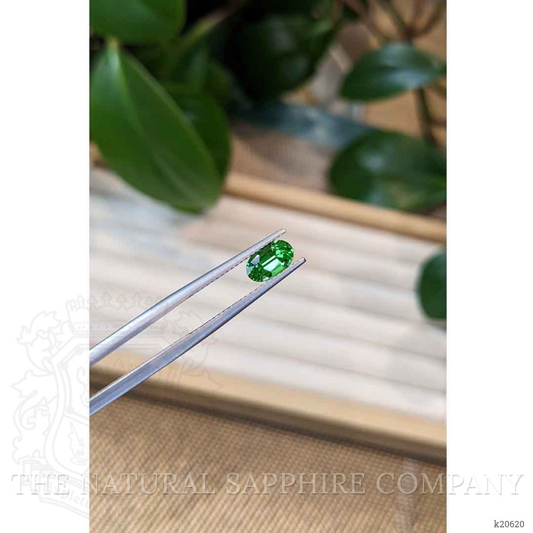 1.12 Ct. Tsavorite Garnet from Tanzania