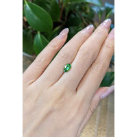 1.12 Ct. Tsavorite Garnet from Tanzania Life Style
