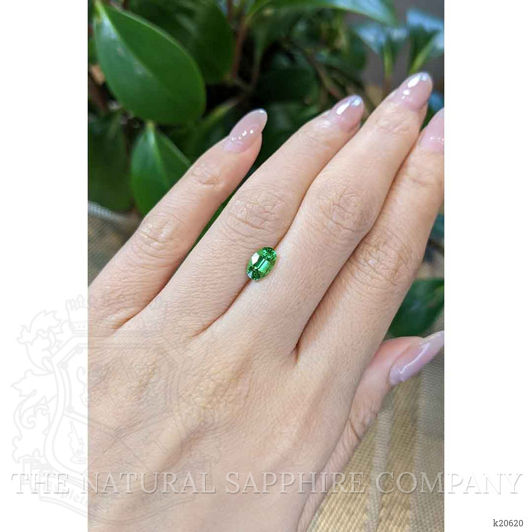 1.12 Ct. Tsavorite Garnet from Tanzania