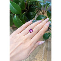 3.32 Ct. Rhodolite Garnet from Tanzania Life Style