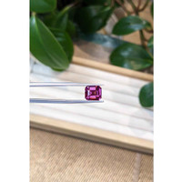 3.32 Ct. Rhodolite Garnet from Tanzania Life Style