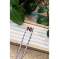 2.85 Ct. Malaya Garnet from Tanzania Life Style