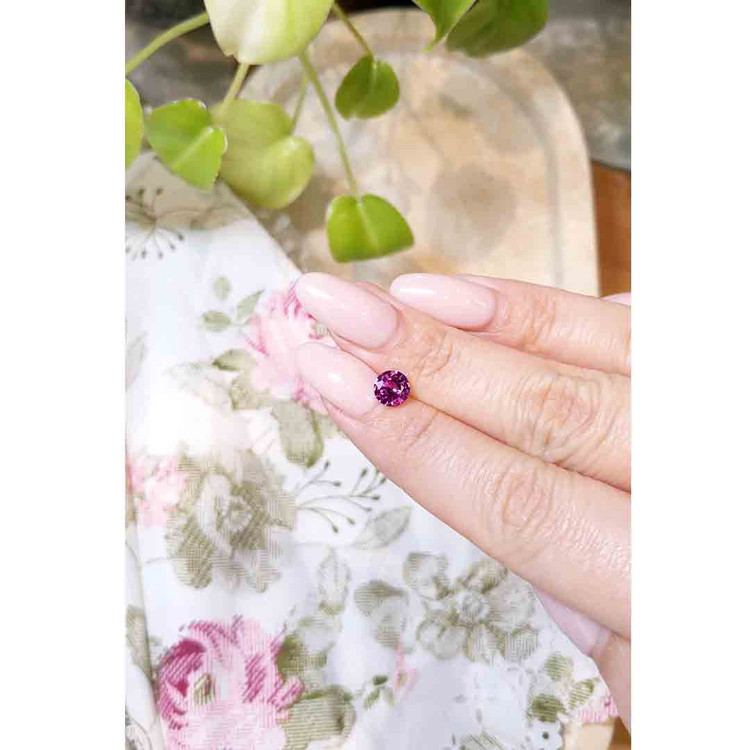 0.98 Ct. Rhodolite Garnet from Tanzania