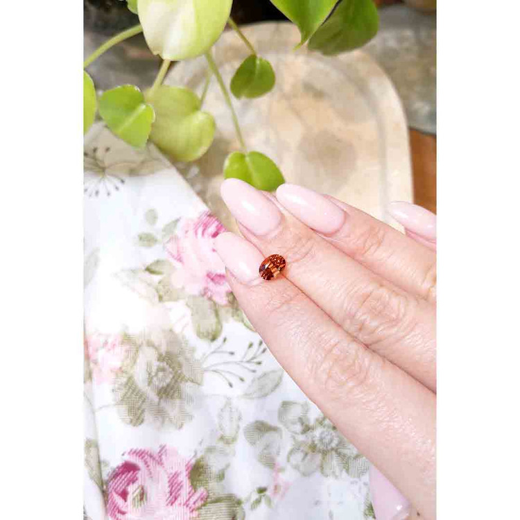 1.36 Ct. Malaya Garnet from Tanzania