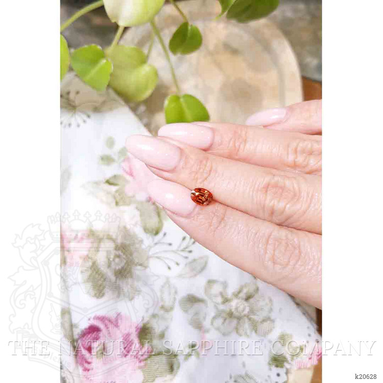 1.36 Ct. Malaya Garnet from Tanzania