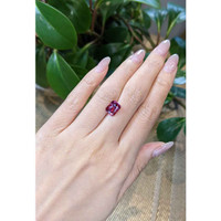 3.53 Ct. Rhodolite Garnet from Tanzania Life Style