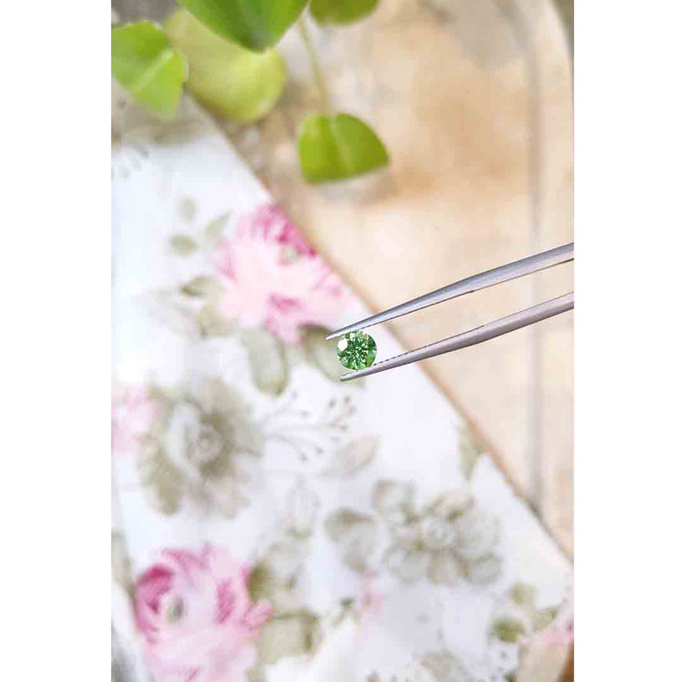 0.71 Ct. Tsavorite Garnet from Kenya