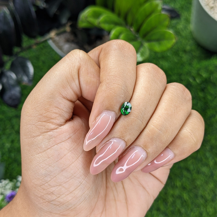 0.53 Ct. Tsavorite Garnet from Kenya