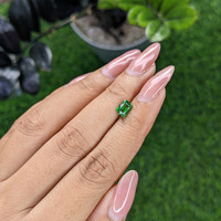 0.56 Ct. Tsavorite Garnet from Kenya Life Style