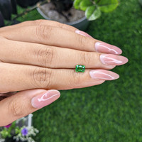 0.56 Ct. Tsavorite Garnet from Kenya Life Style