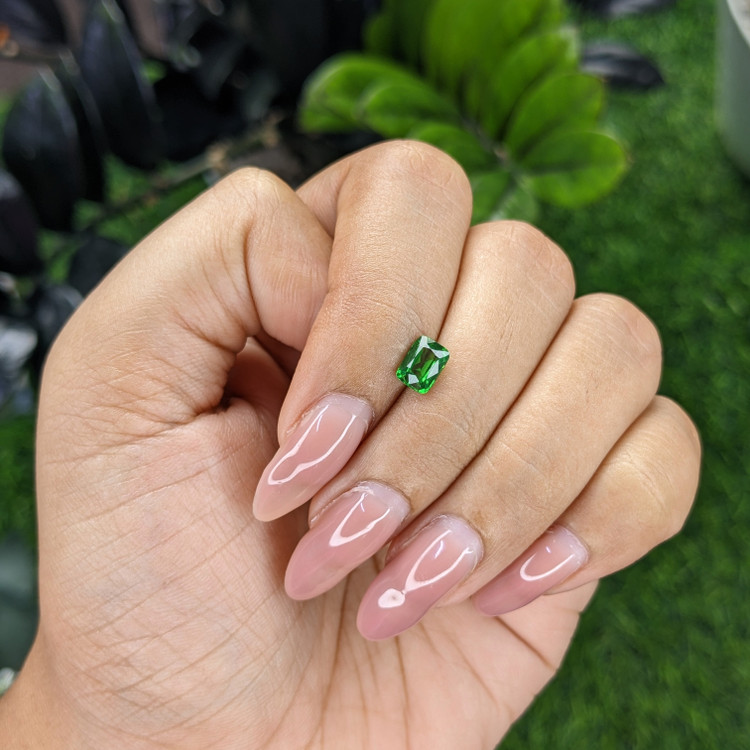 0.56 Ct. Tsavorite Garnet from Kenya