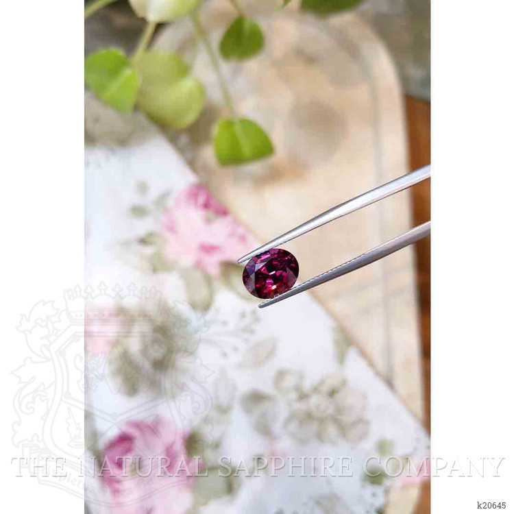 3.84 Ct. Rhodolite Garnet from Tanzania