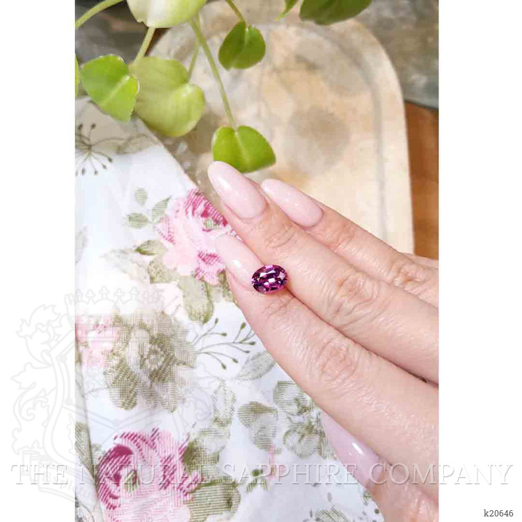 2.95 Ct. Rhodolite Garnet from Tanzania