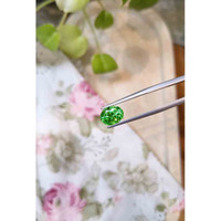 3.11 Ct. Tsavorite Garnet from Tanzania Life Style